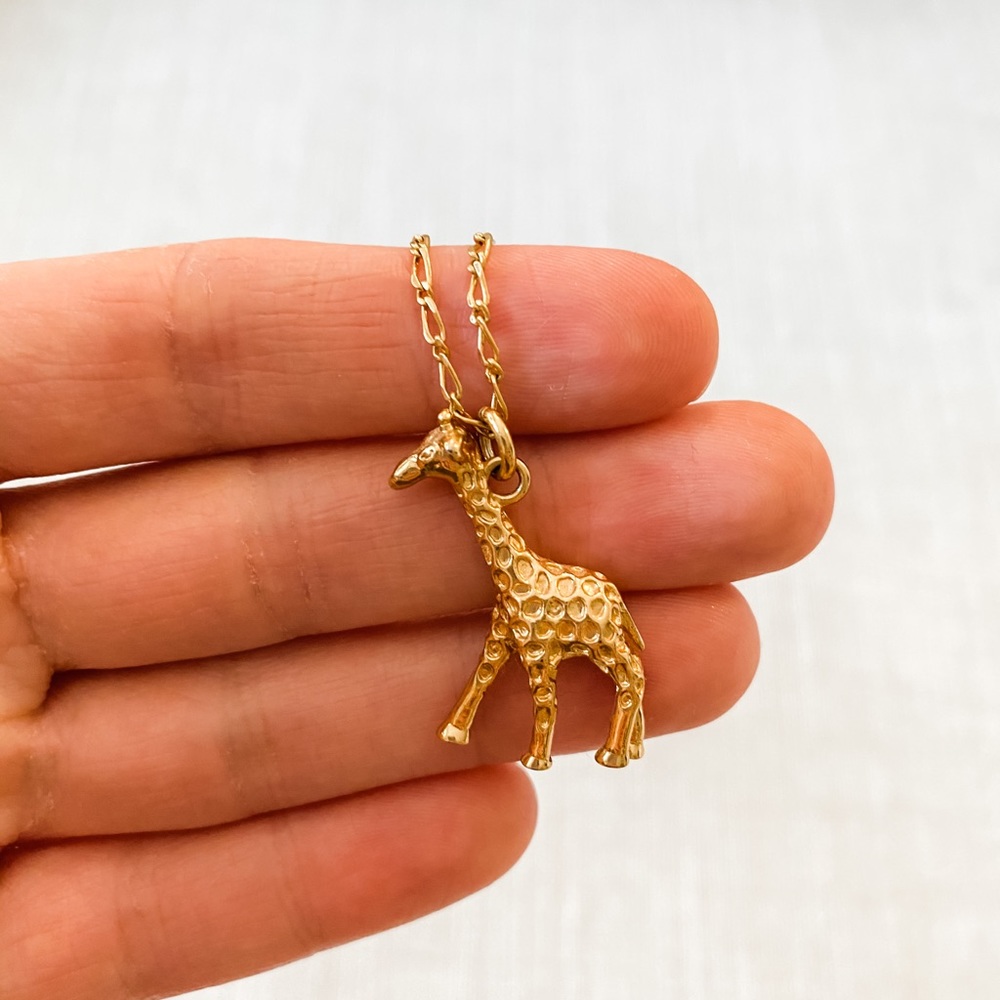 Jcrew Giraffe necklace - Picture 3 of 4